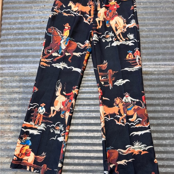 Pants - Women’s Cowboy Print Pants
